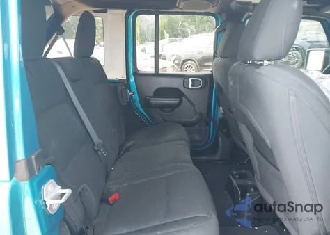 2020 Jeep Wrangler Unlimited Sport S 4X4 из США, поврежденный, VIN 1C4HJXDG4LW331133